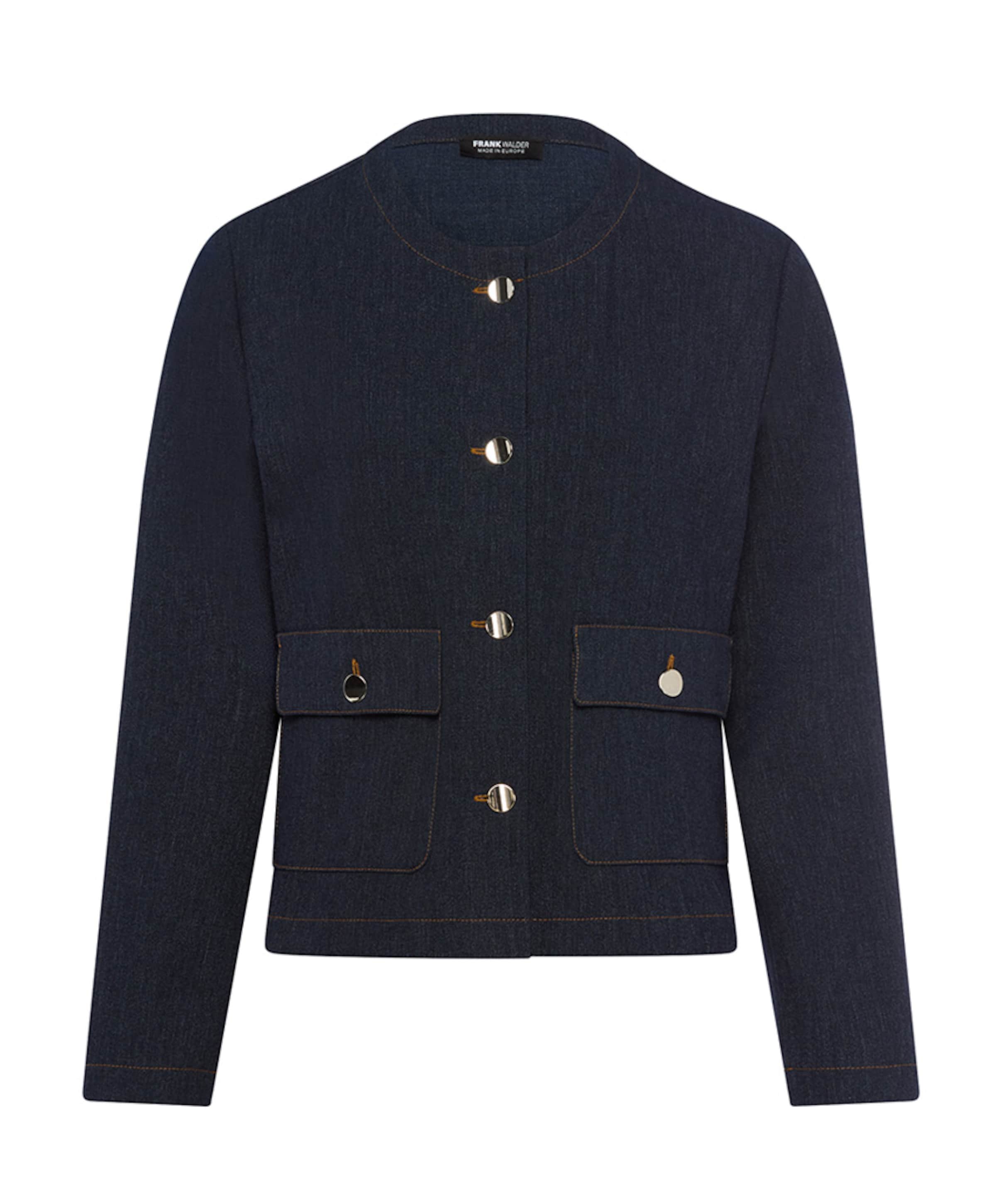 Frank Walder Dames jas blauw