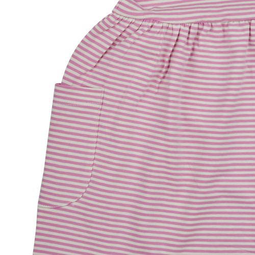 Name it - NMFFANN SS DRESS - Violet / Blanc