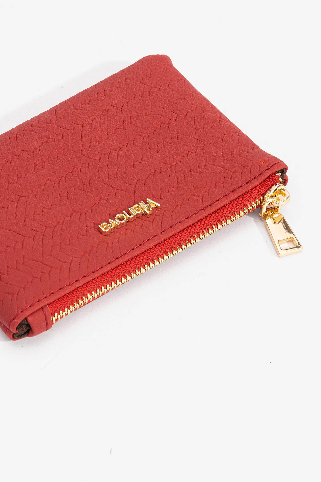 Bolsa pequena com fecho de zíper