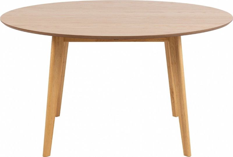 Giga Living - Levi - Eettafel - Naturel - Hout/MDF - Ø140cm