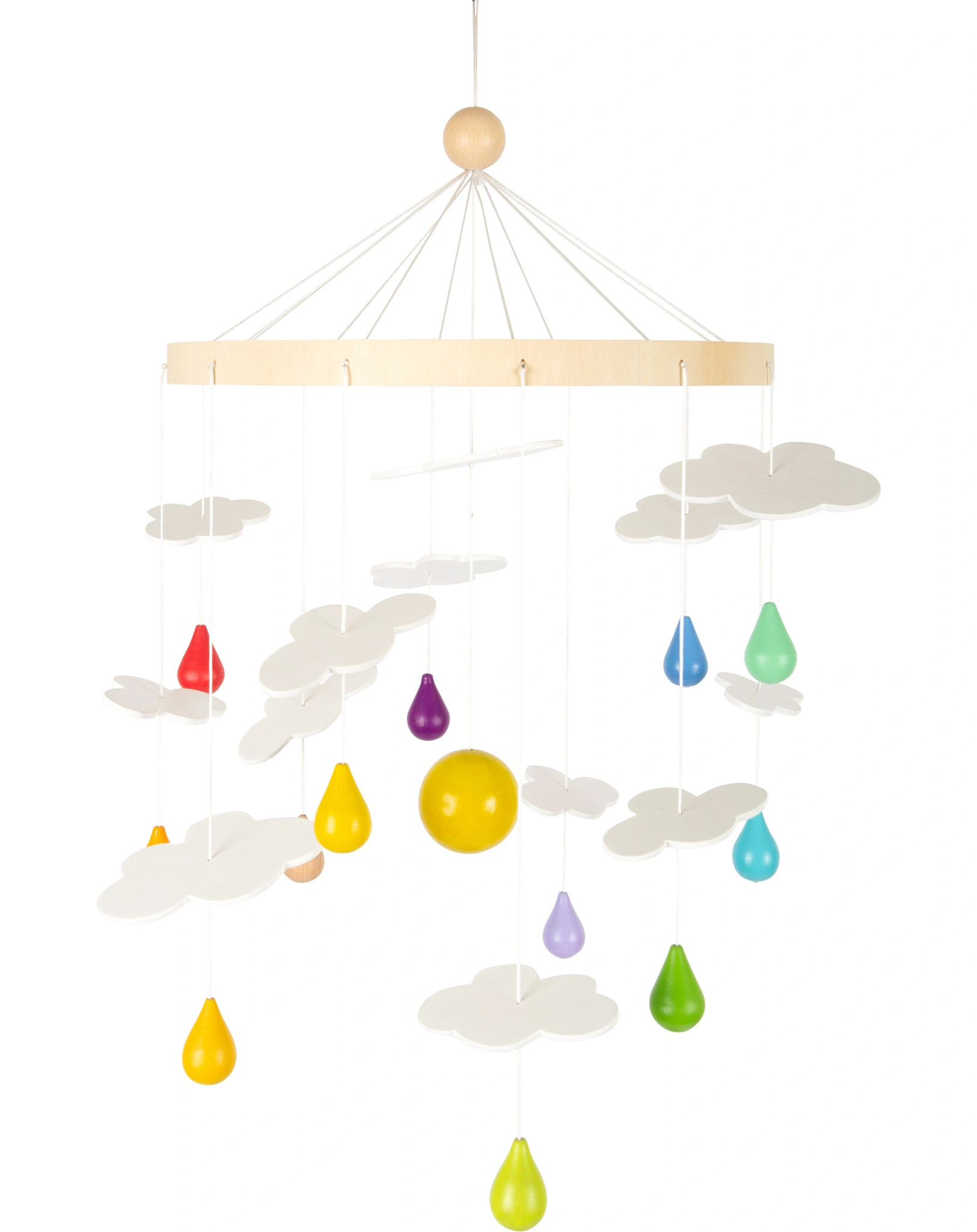 Mobile REGENBOGEN aus Holz