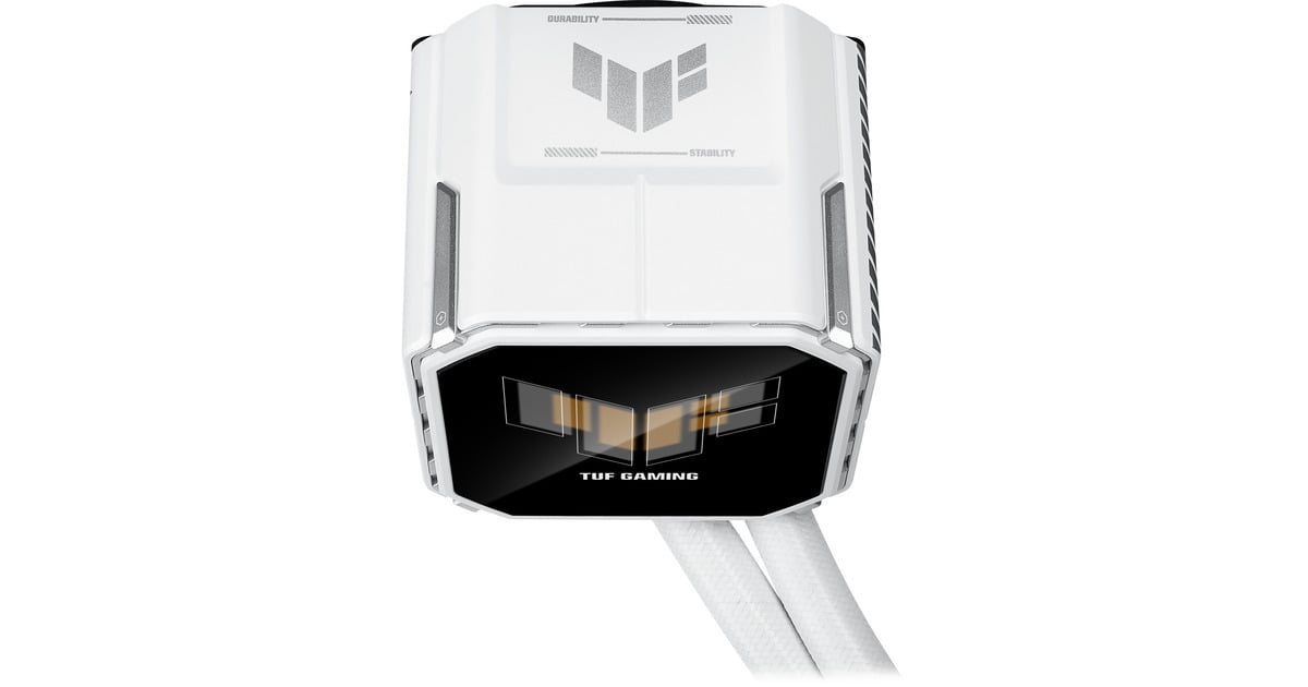 ASUSTUF Gaming LC III 360 ARGB LCD White Edition waterkoeling  (Wit)