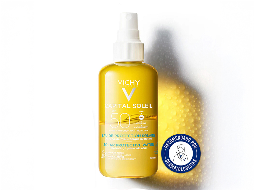 AGUA PROTETORA VICHY SOLEIL HIDRA SPF50 200ML