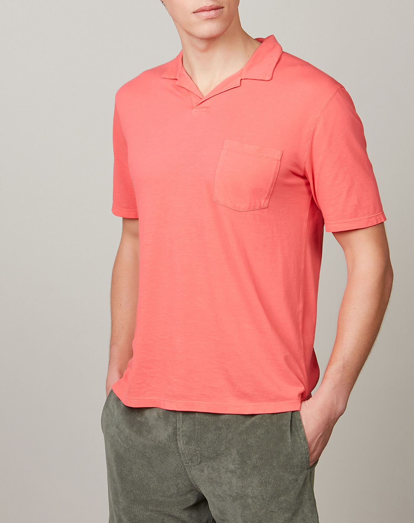 Hartford Polo piqué rouge