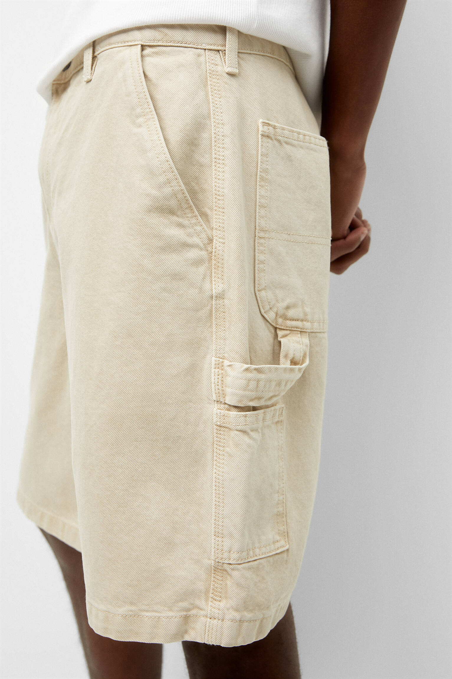 Bermuda jeans Carpenter - Marrom