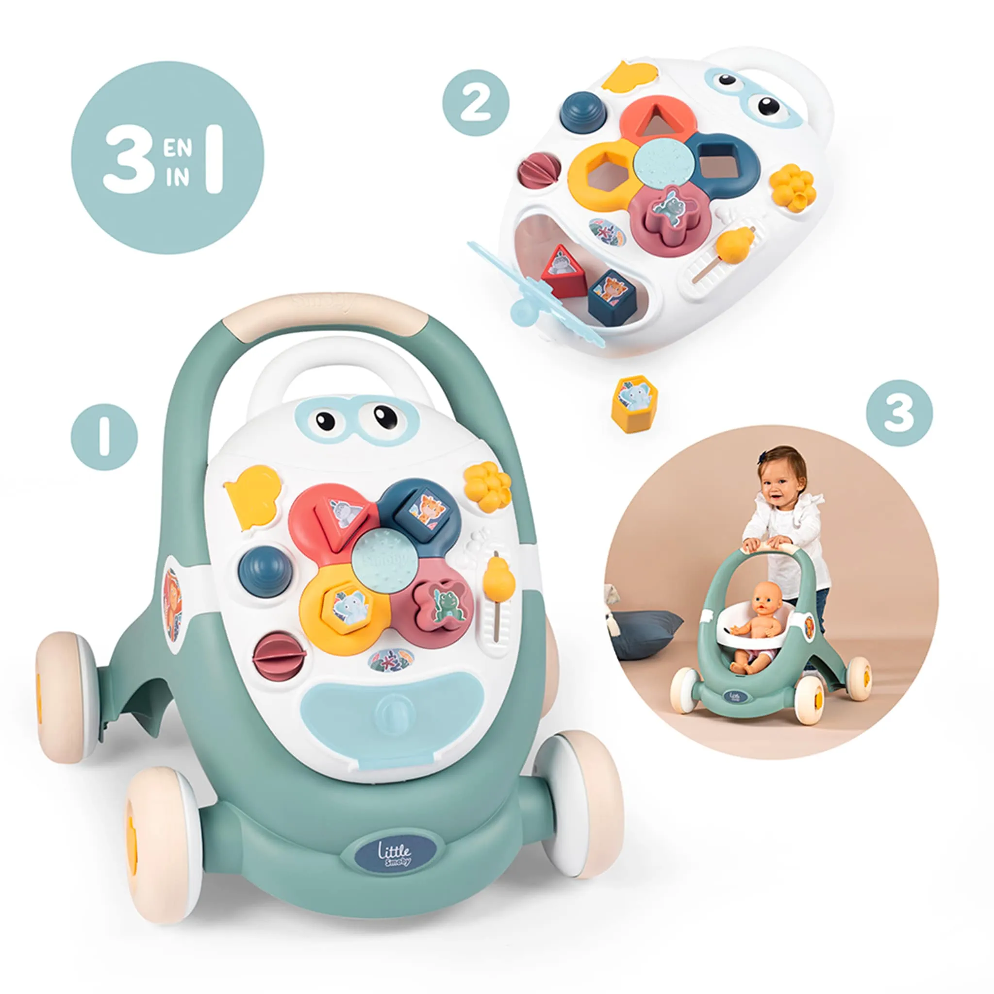 Smoby Marcheur 3 in 1