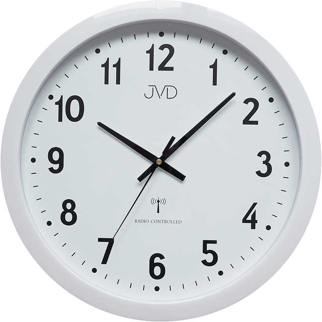 JVD Wandklok RH652 | Radiogestuurde klokken | Kantoorklokken