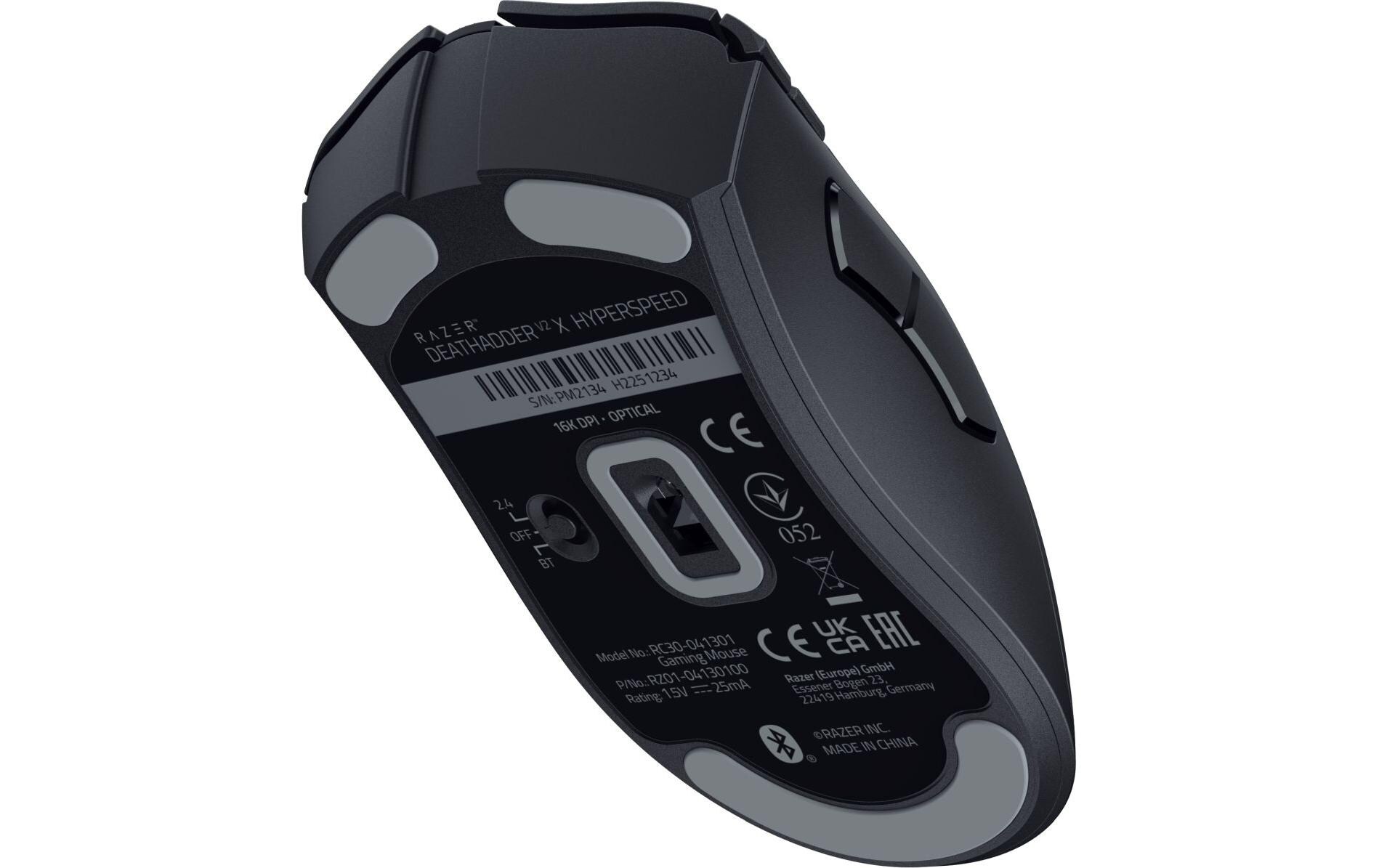 Gaming-Maus DeathAdder V2 X HyperSpeedGaming-Maus mit optischem 14000-DPI-Sensor