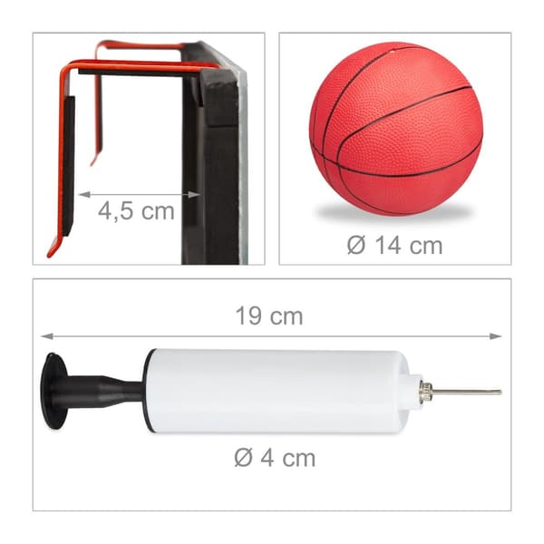 Innendørs basketballkurv