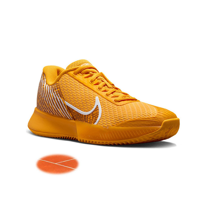 Nike Air Zoom Vapor Pro 2 clay femme orange