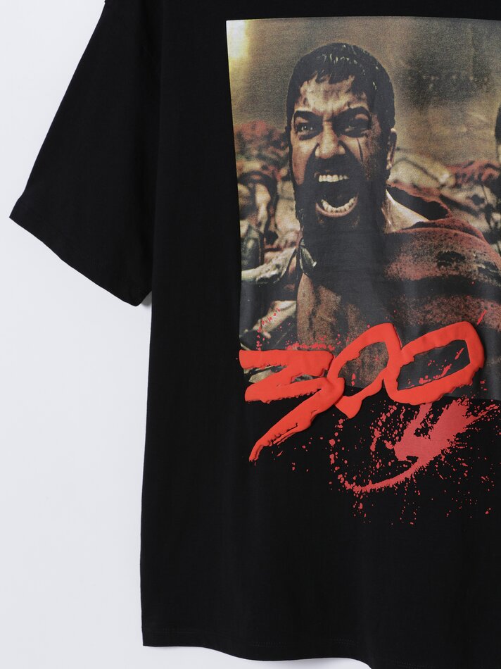 Camiseta 300 - Preta