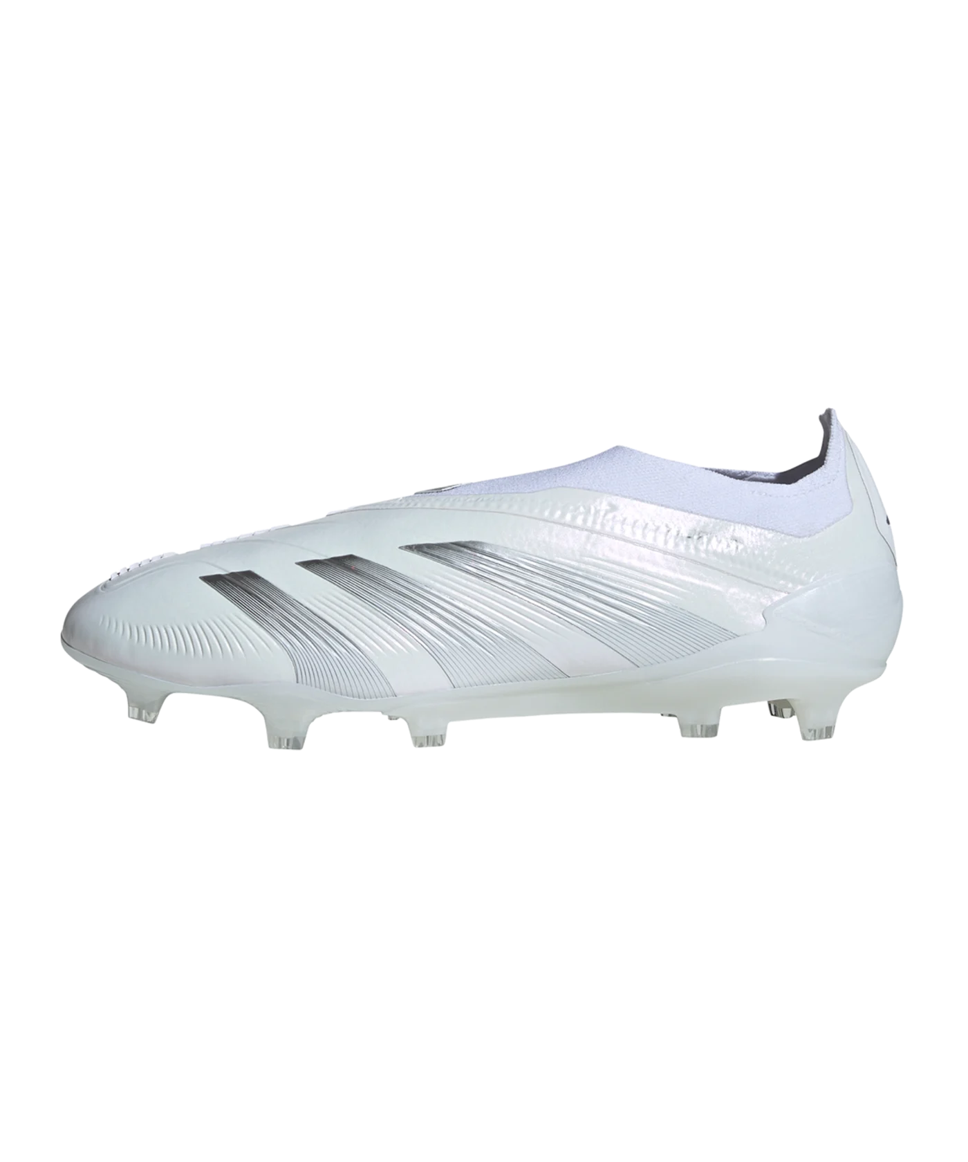 adidas Predator Elite LL FG Pearlized Weiss Silber Weiss