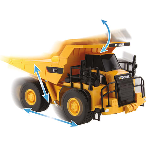 Fjernstyret 1:35 Cat 770 minelastbil