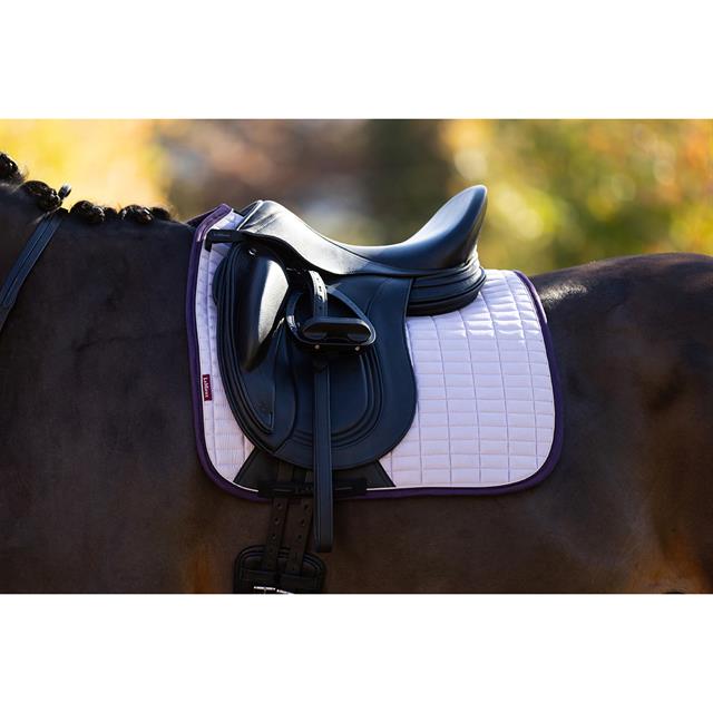 Zadeldek LeMieux Suède Dressage Square Lichtpaars