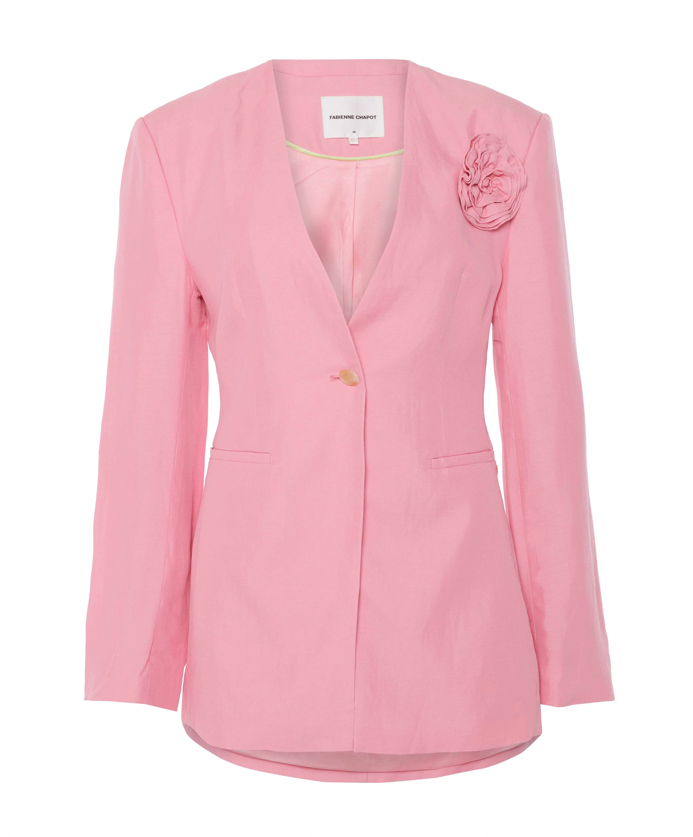 Fabienne Chapot Dames blazer roze