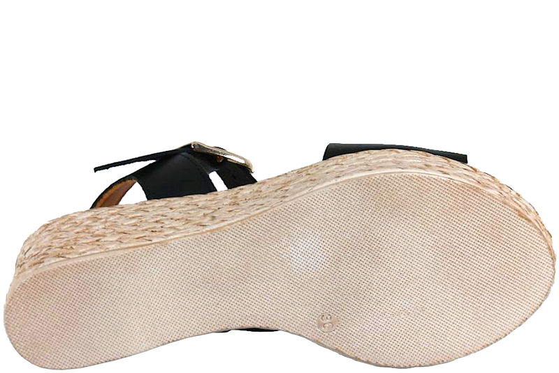 TIM OG SIMONSEN APRIL NEGRO SANDAL I SORT SKIND
