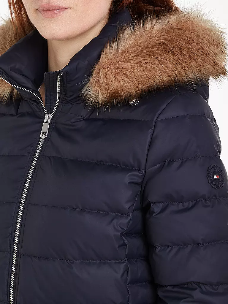 TOMMY HILFIGER Daunenmantel TYRA dunkelblau