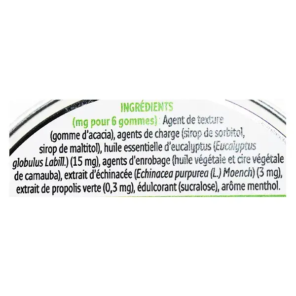 Forté Pharma Forté Royal Goma de Mascar para Garganta com Eucalipto 45g