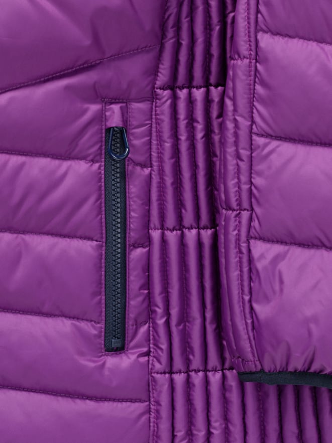 Leichtsteppjacke Farbkontrast