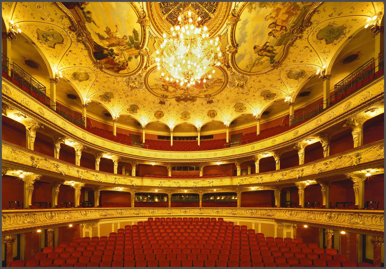 Opernhaus Zürich by Rafael Neff - Limited Edition. Edition of: 150. Signed.