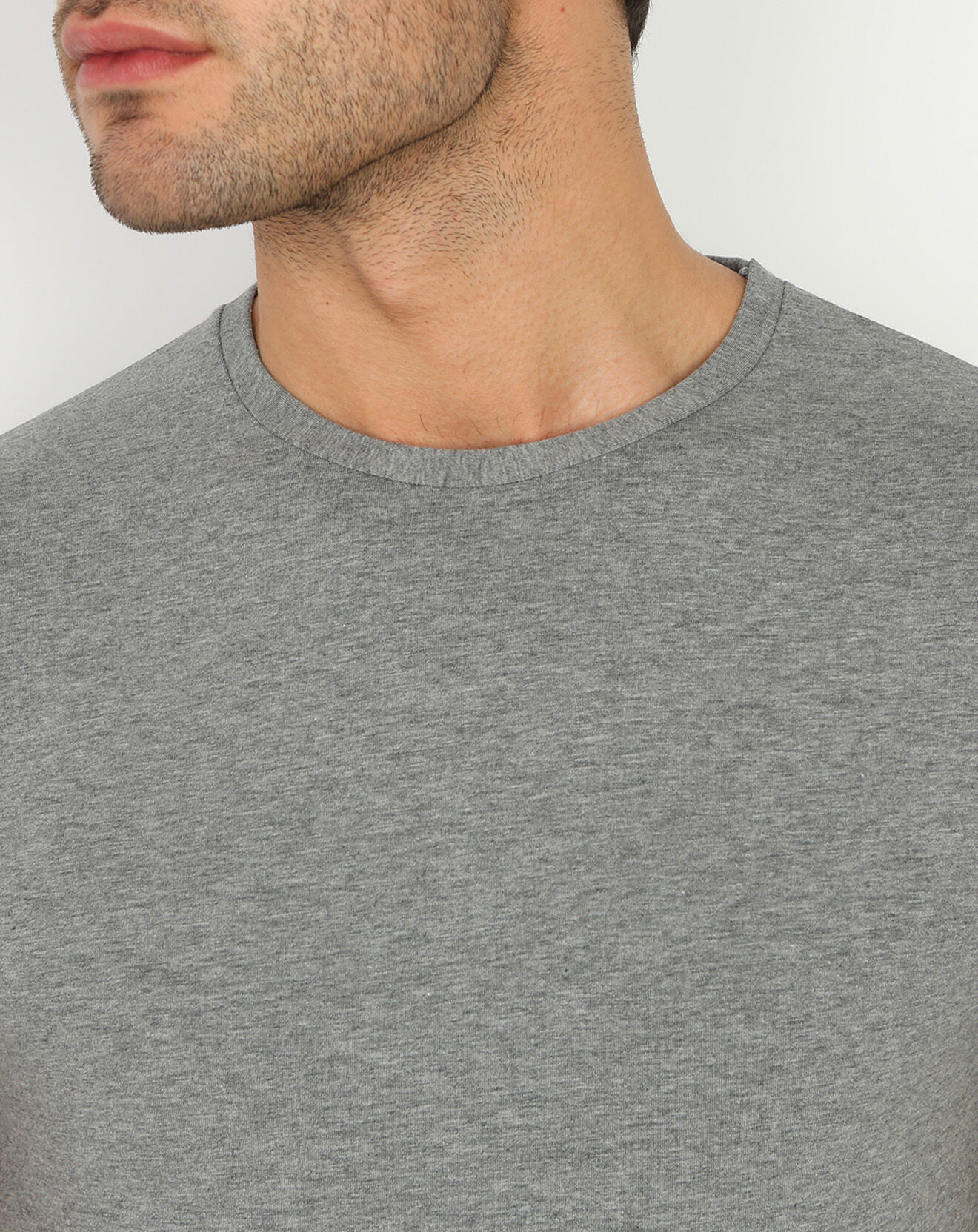 Mare T-Shirt Col rond gris