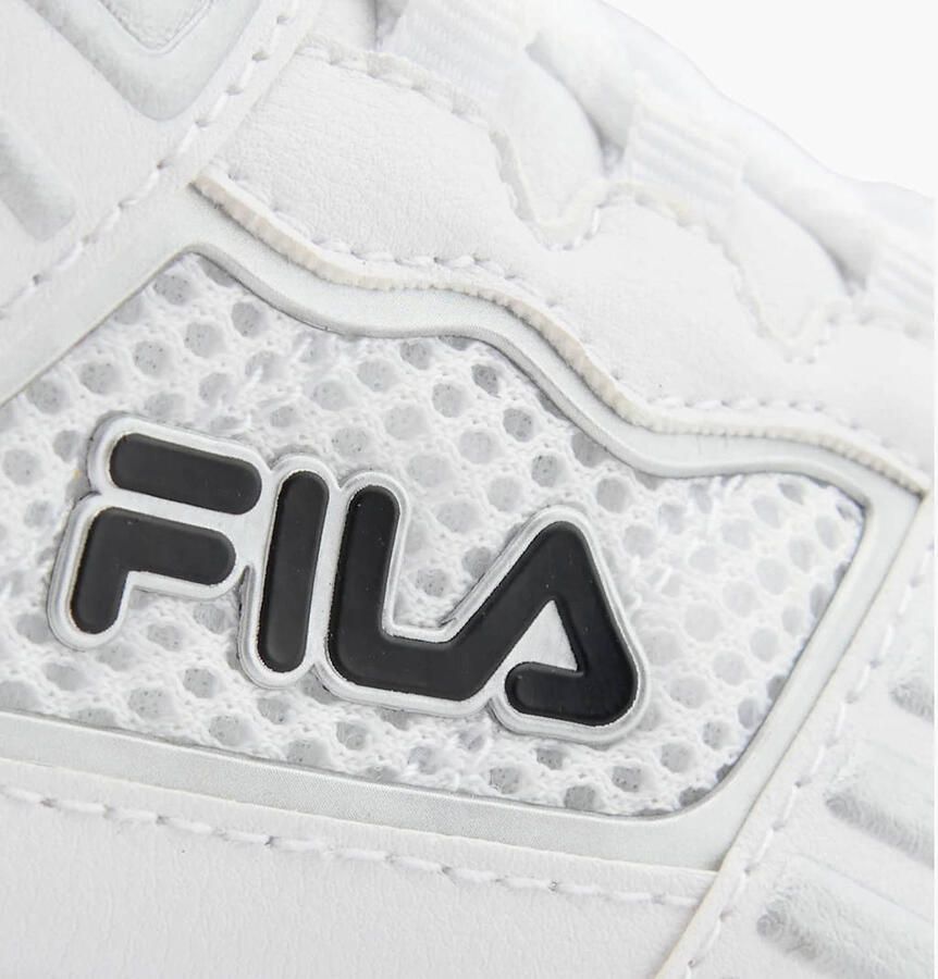 Fila leren sneakers wit zwart