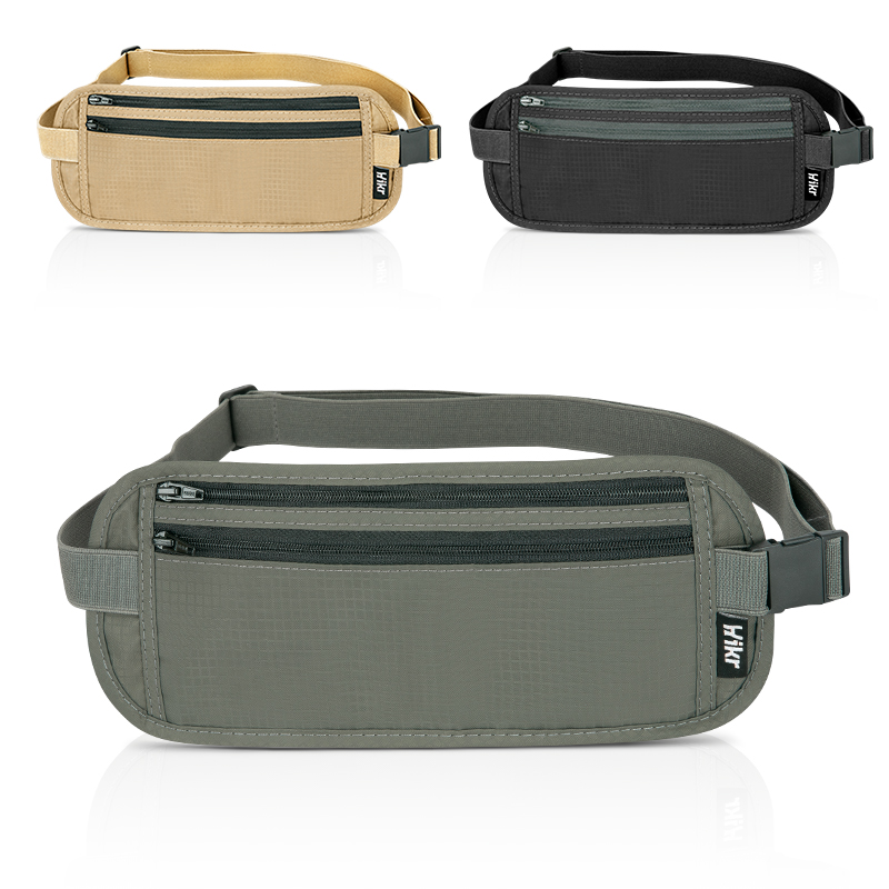 Hikr Moneybelt premium reisportemonnee - Yellow