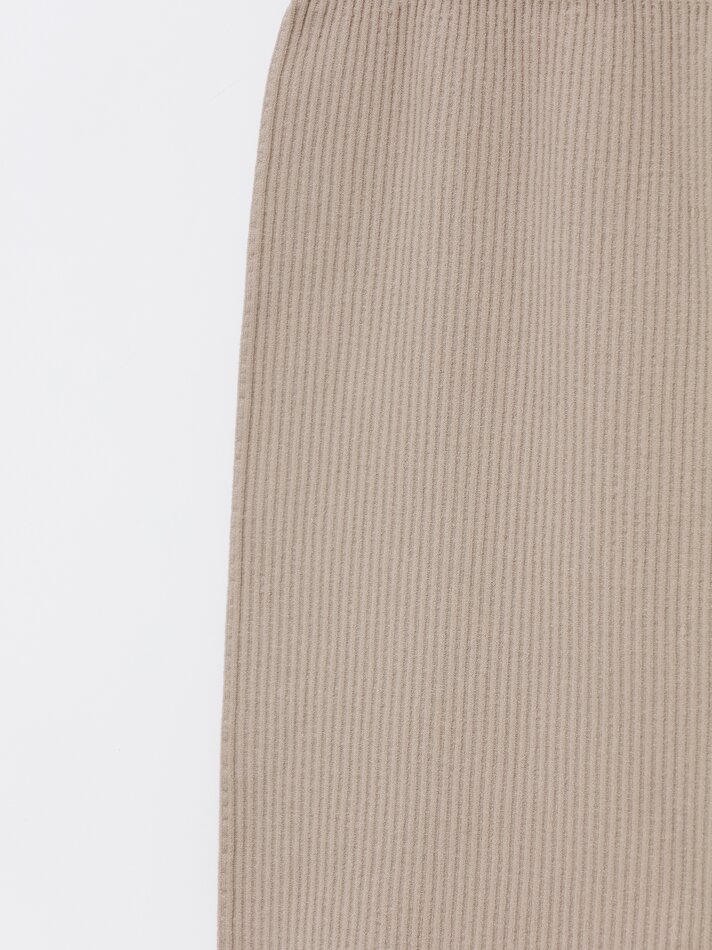 Legging de ciclismo sem costura - Bege claro