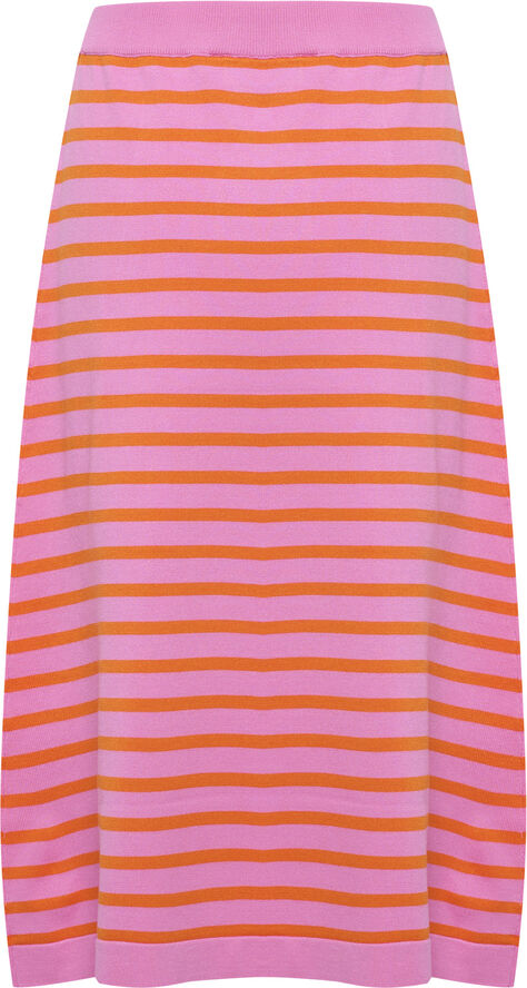 Saint Tropez MilaSZ Striped Skirt Fuchsia pink