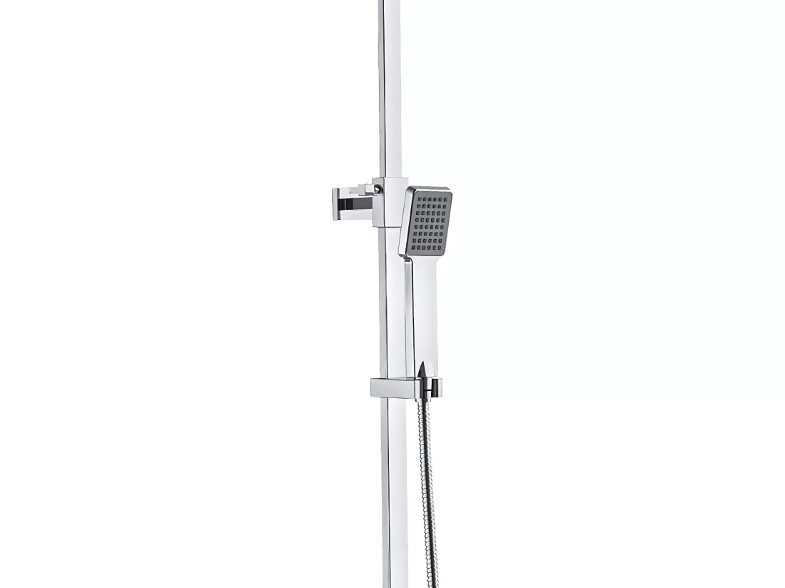 Quartos colonne de douche chromée avec thermostatique 300 - Essebagno