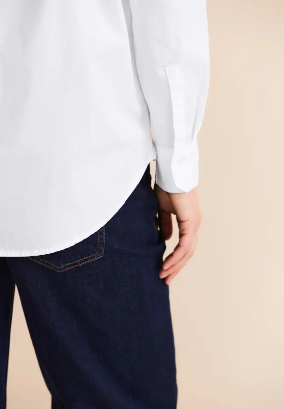 Office Longbluse - White