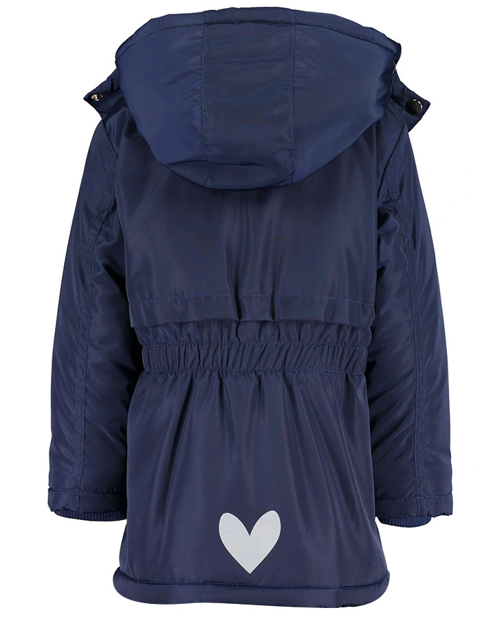 Jacke MAGICAL BOWGIRL – HEART mit Kapuze in dunkelblau