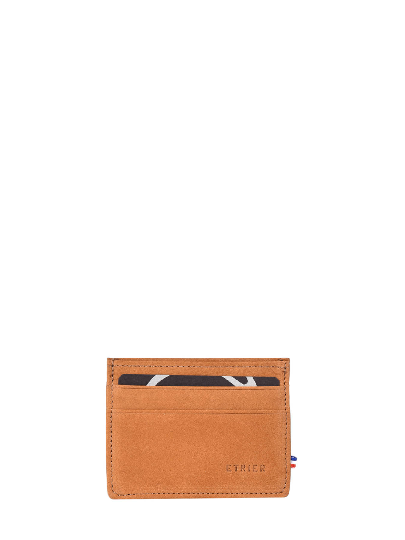 Porte-cartes 4 cartes Etincelle nubuck cuir ETRIER