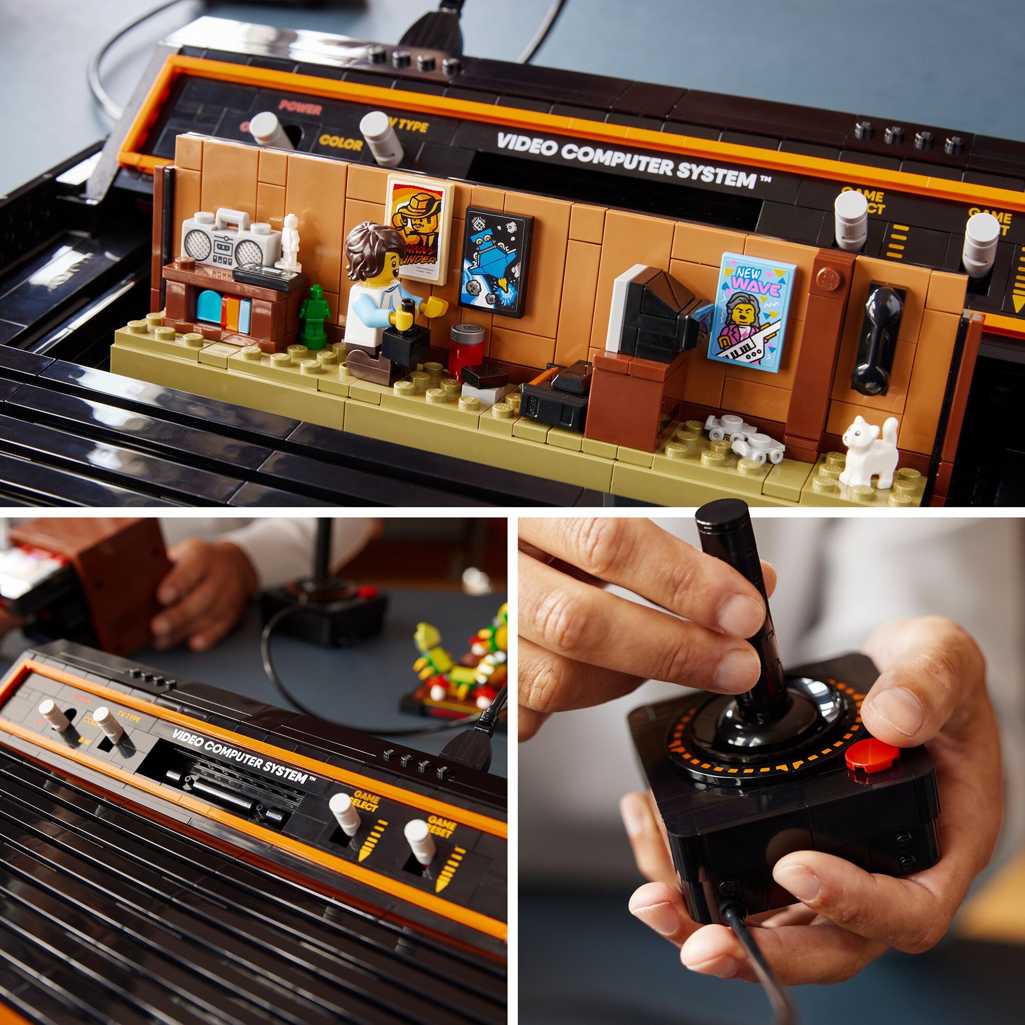 LEGO Konstruktionsspielzeug Icons Atari 2600