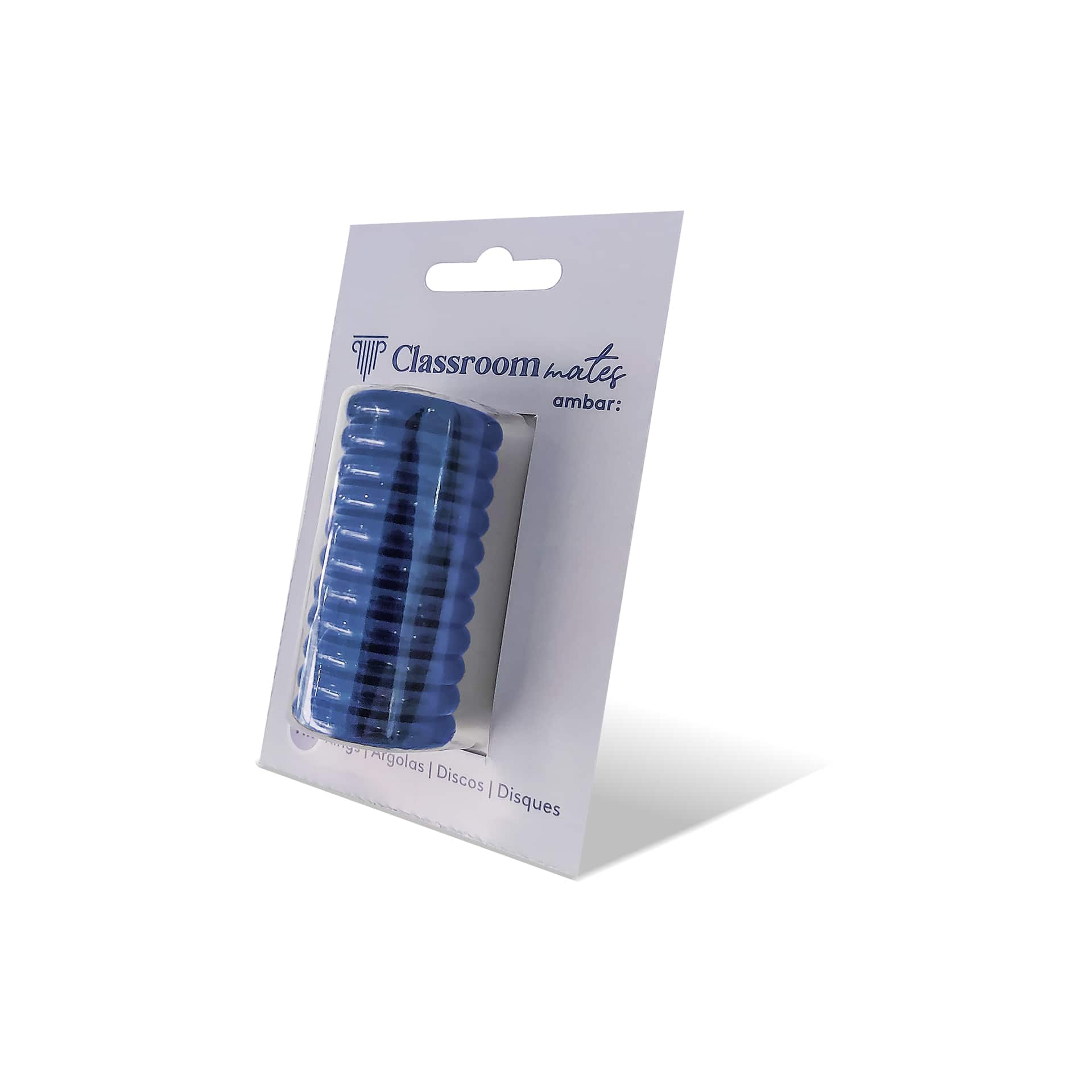 DISCOS PARA CADERNO AMBAR ECOSMART AZUL COBALTO 11 UNIDADES