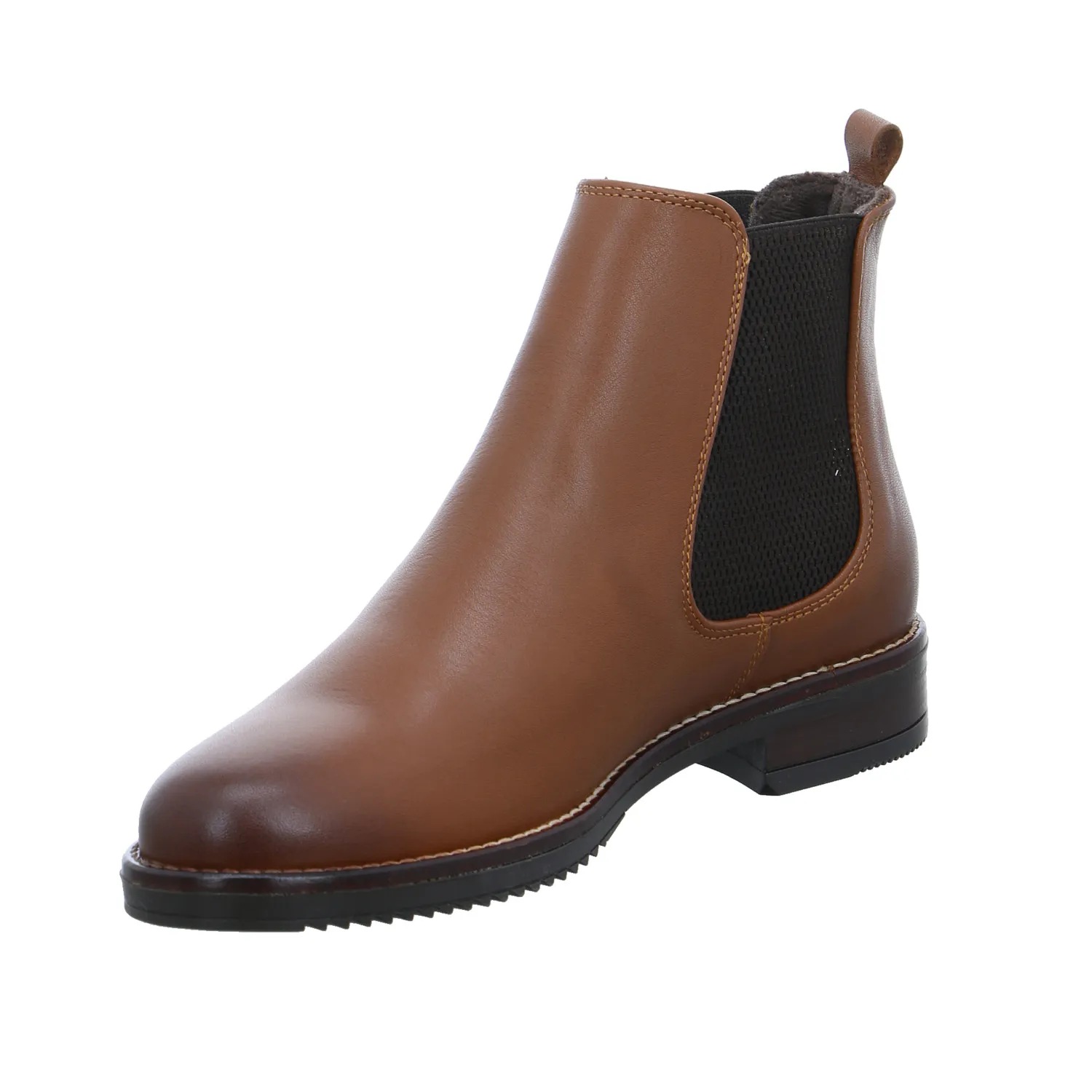 SCHUHENGEL Boot Cognac Leder