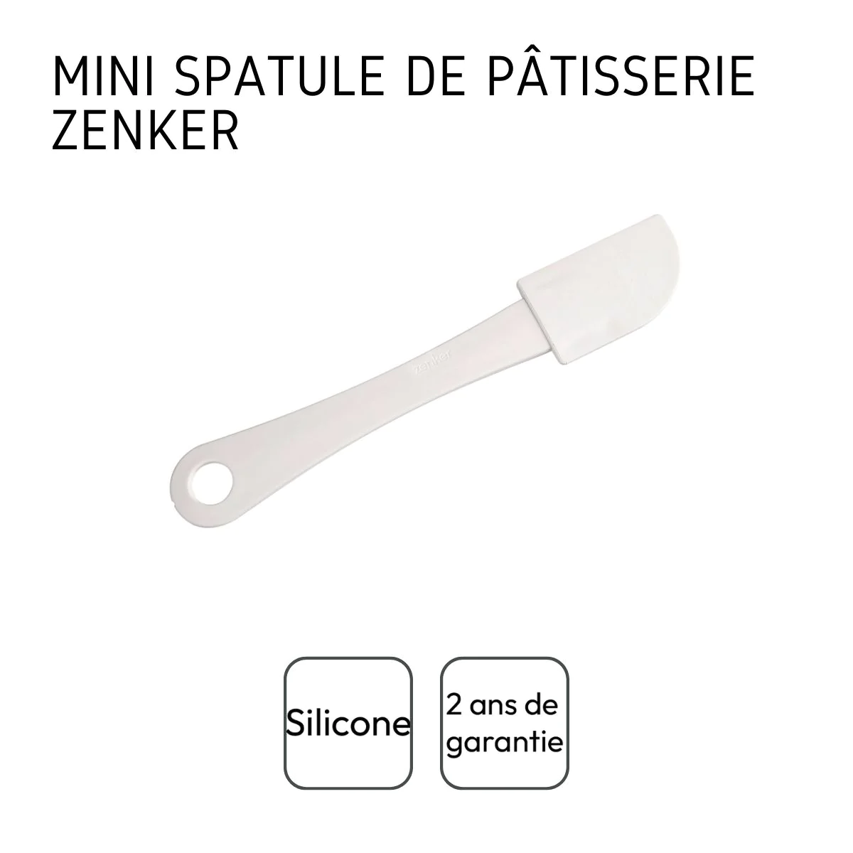 Spatule de cuisine et de pâtisserie 18,5 cm Zenker