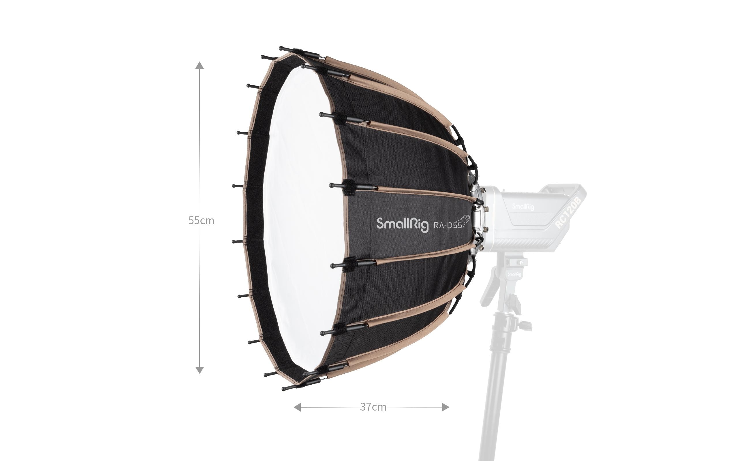 Softbox RA-D55<br>Flexible parabolische Softbox