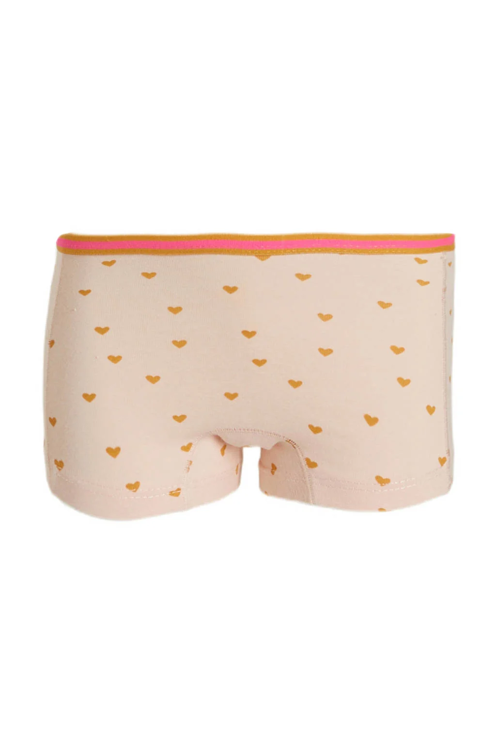 hipster van katoen - set van 4 roze/wit