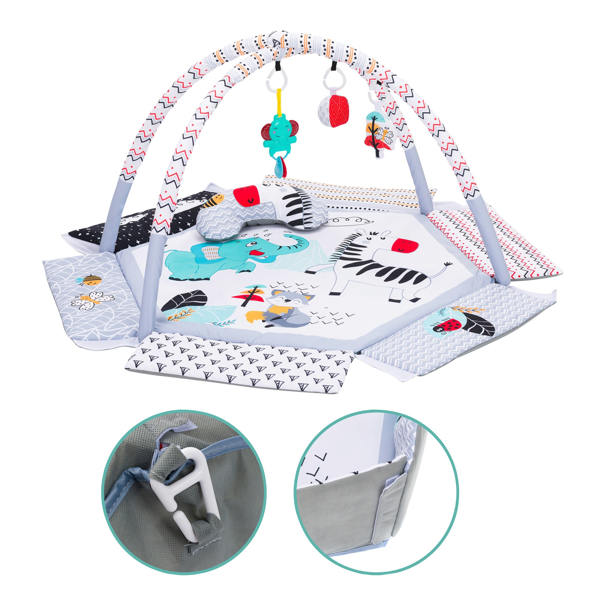 Fillikid Spielmatte mit Aktivbogen
