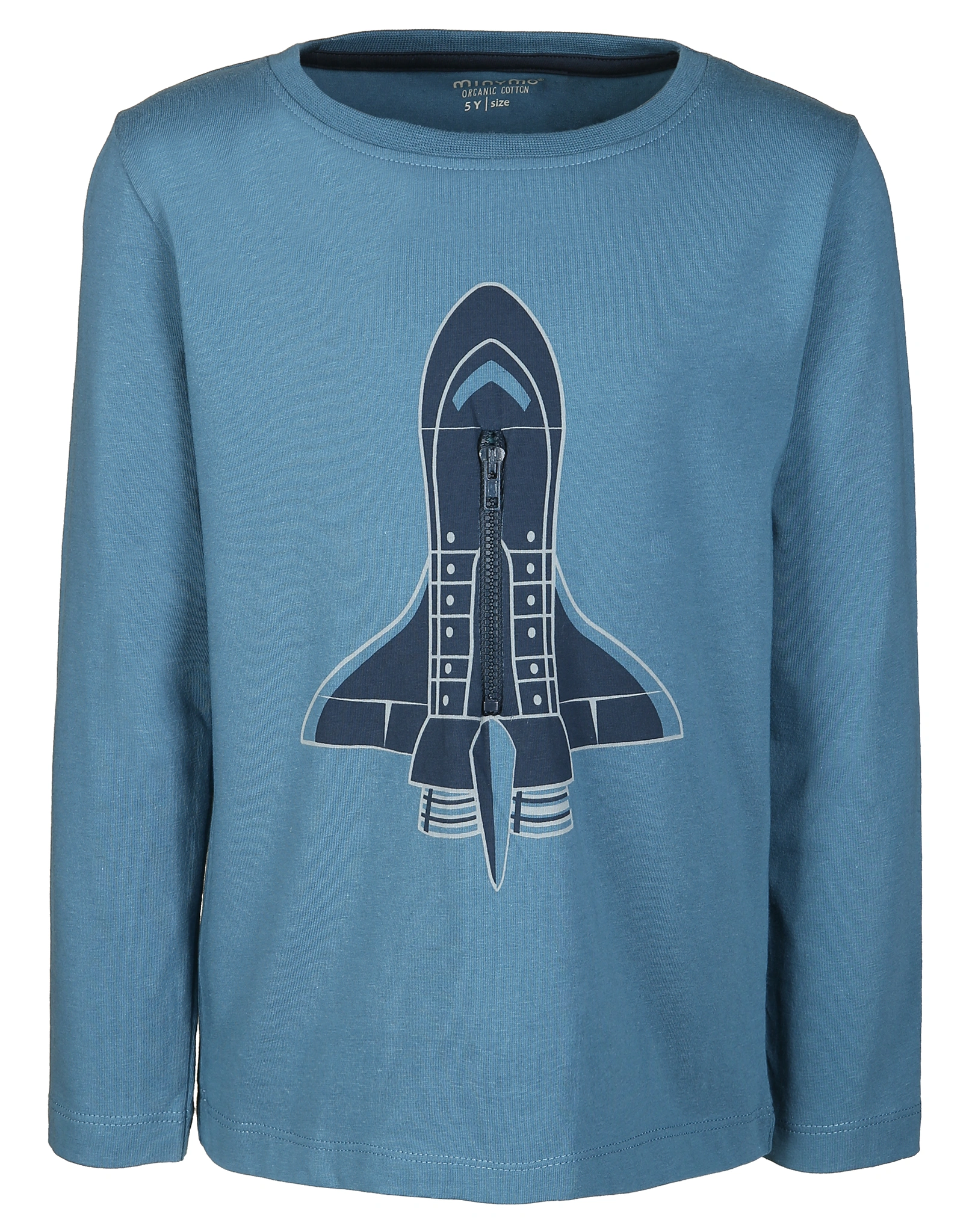 Langarmshirt SPACE SHUTTLE in real teal
