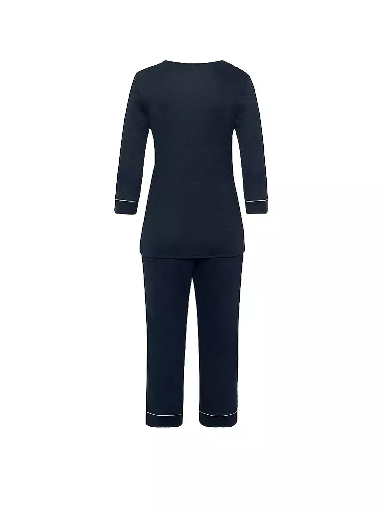 HANRO Pyjama dunkelblau