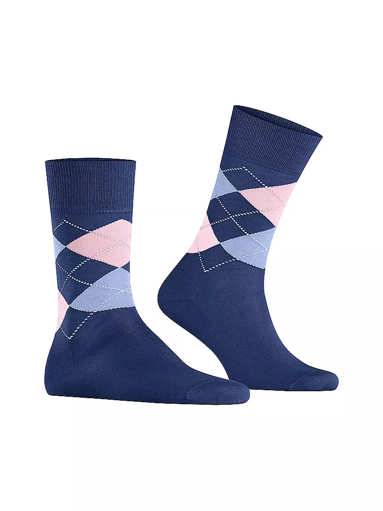 BURLINGTON Herren Socken 40-46 MANCHESTER night blue blau