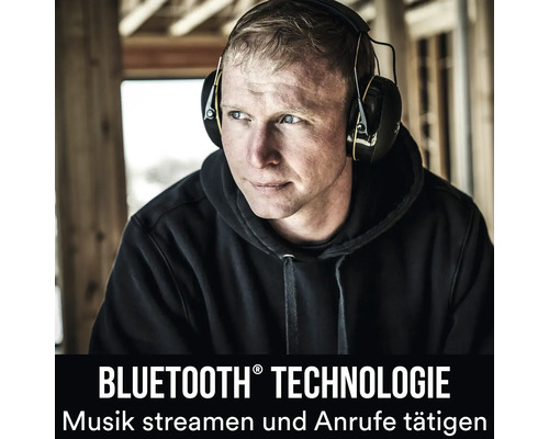 3M™ Worktunes 90543E zwarte gehoorbescherming met Bluetooth