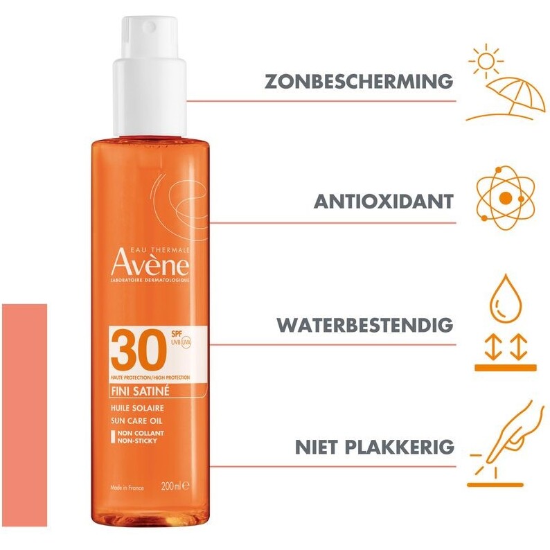 Huile Solaire SPF30 Avène - Flacon de 200 ml