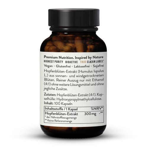 Sunday Natural Products  Hopfen Extrakt Kapseln