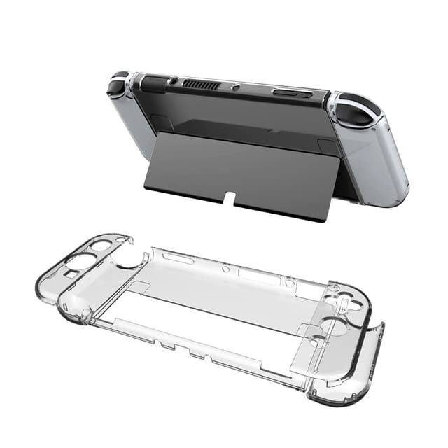 Switch OLED etui med 9 tilbehørsdele Sort