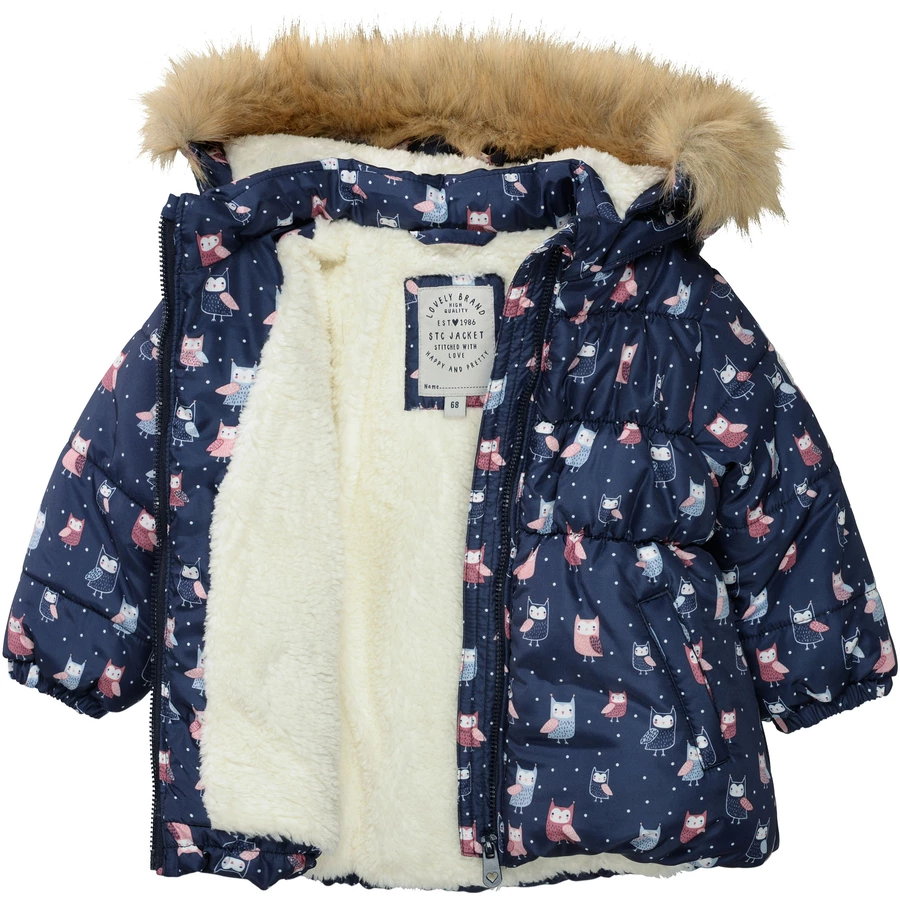 STACCATO Jacke marine gemustert