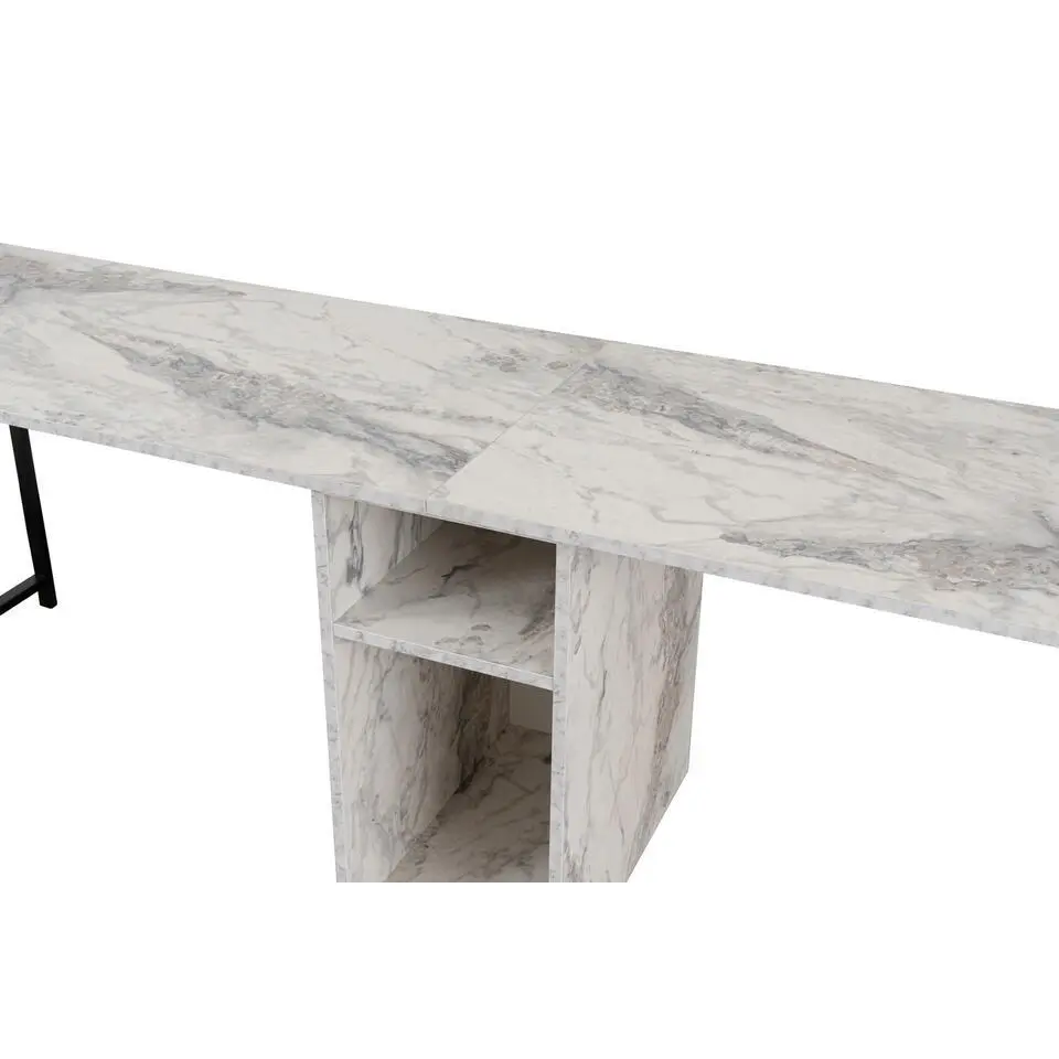 Bureau Marmerlook - 240x60x74cm - Twin
