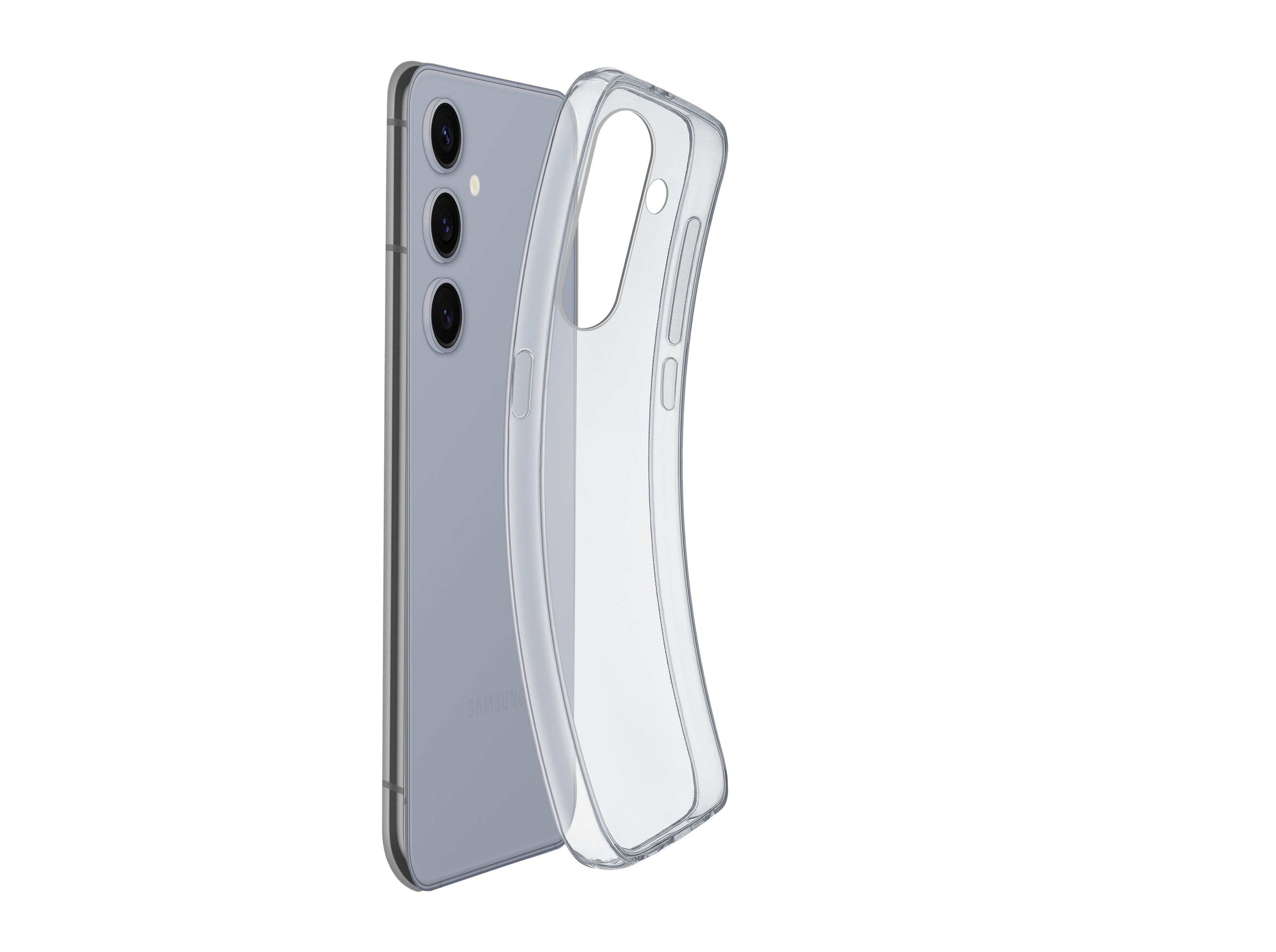 CAPA CELLULARLINE SAMSUNG S25  FINA TRANSP